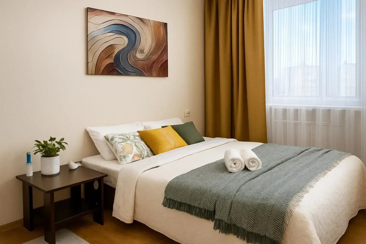 Двухкомнатная Квартира На Берегу Оби