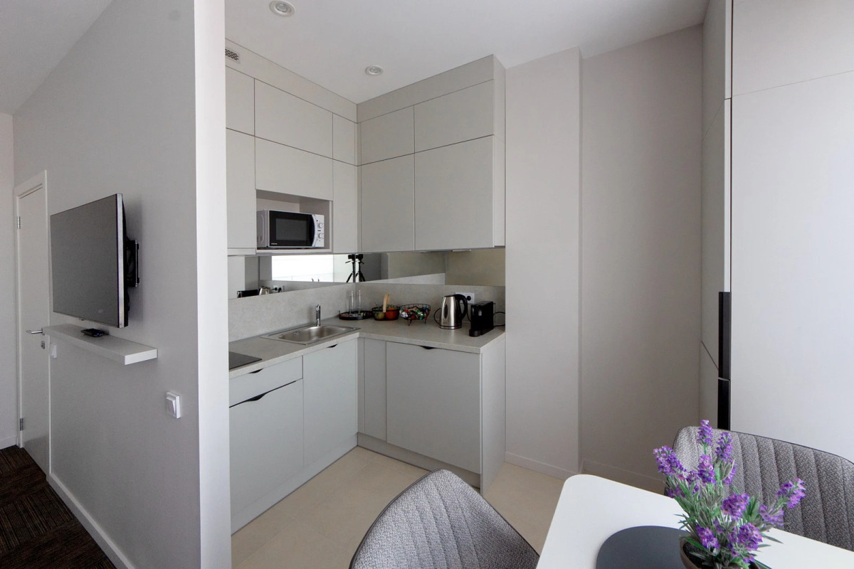 Апартаменты 4Кайф Kristall Studio с видом на море