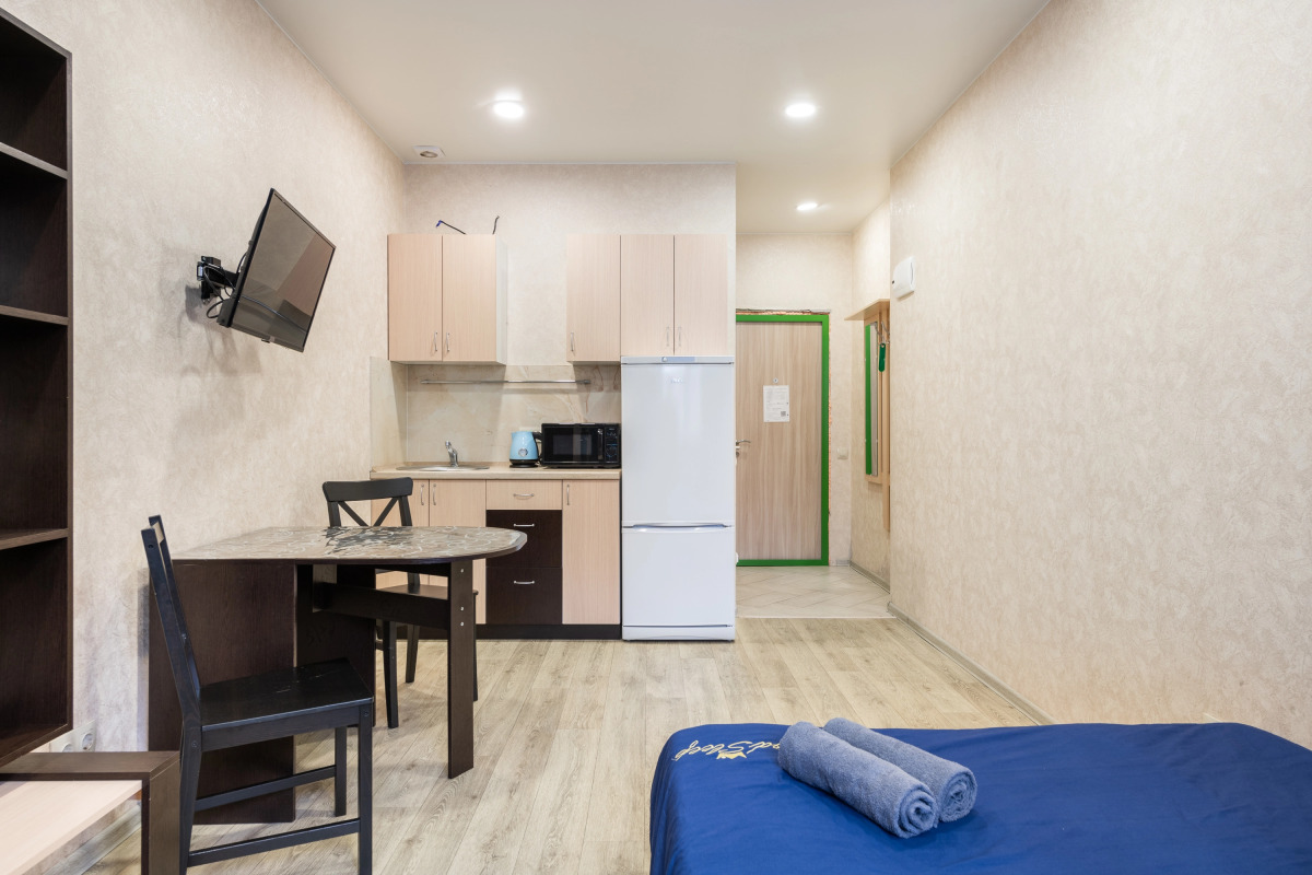 Апартаменты Гости Любят у метро Рассказовка Синяя