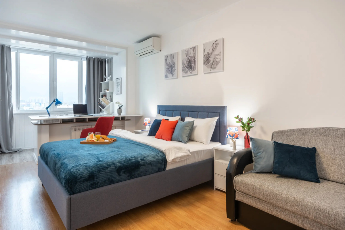 Квартира GM Apartments Четверка с панорамным видом на Москву