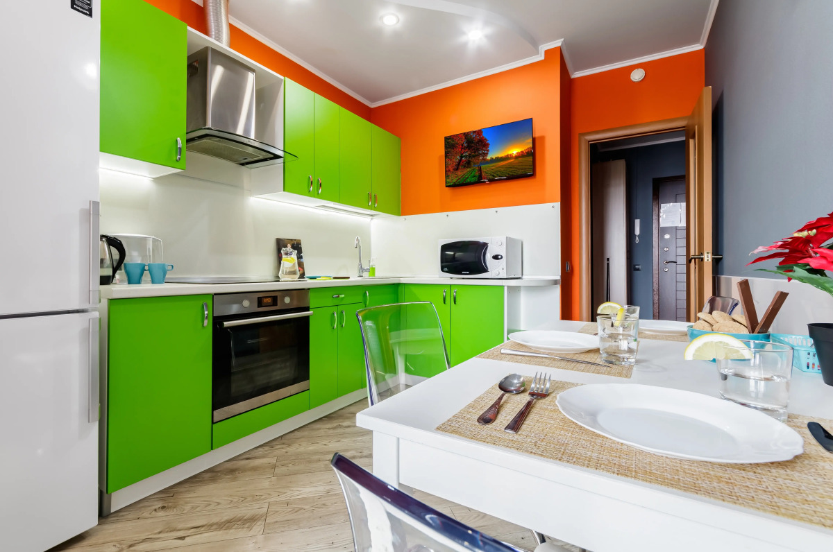 Апартаменты с Лучшим Видом на Краснодар. 24 этаж ЖК Большой Lounge балкон и Smart TV