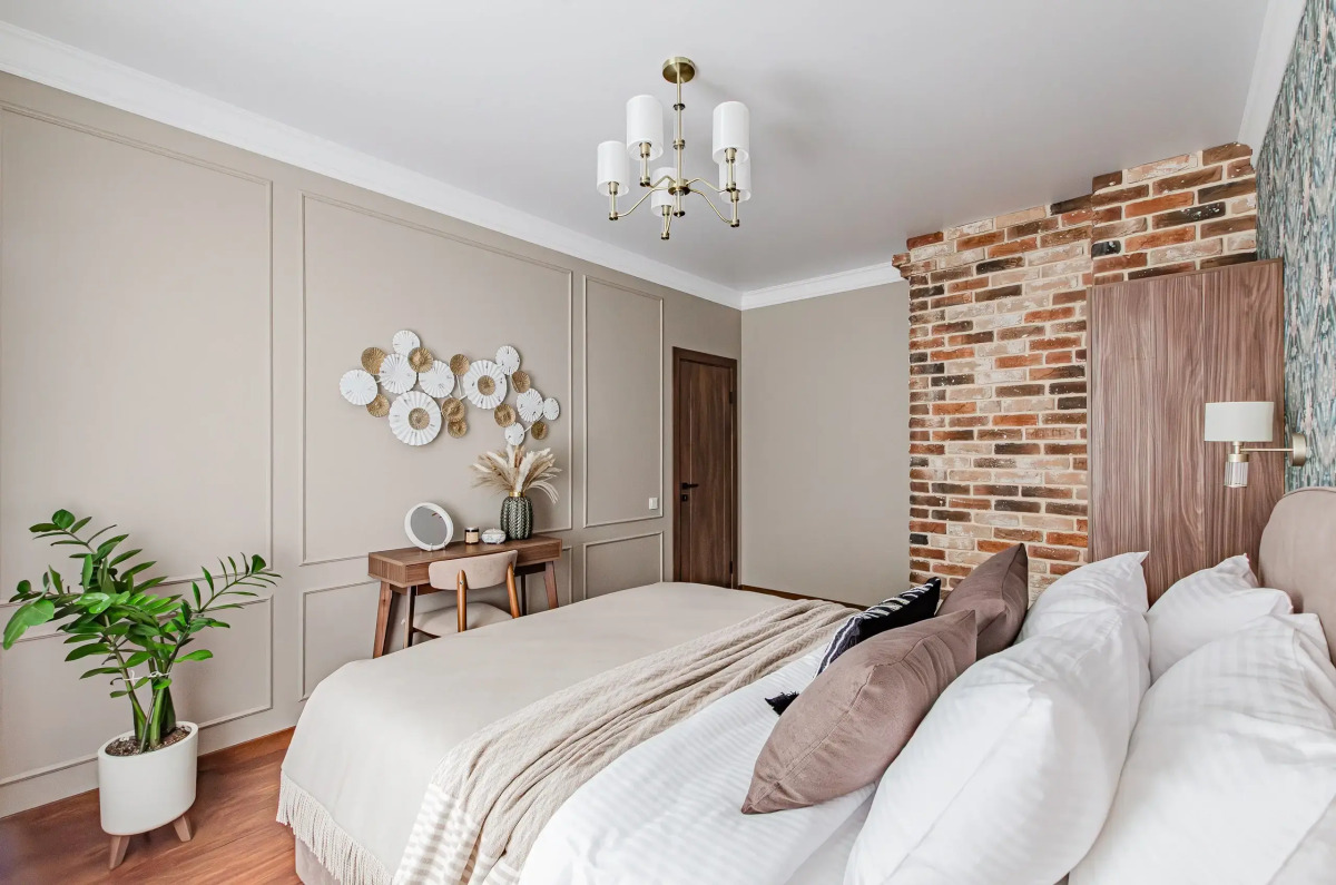 Квартира Атмосферная в центре города с двумя спальнями