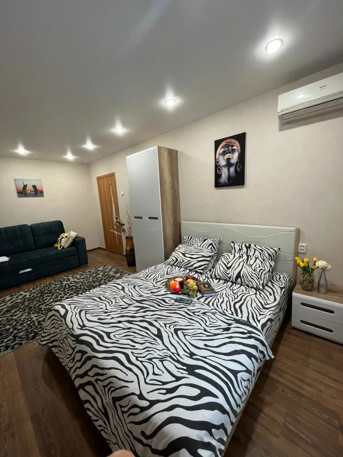 Апартаменты 1-комнатные с видом на Волгу (Бухта)