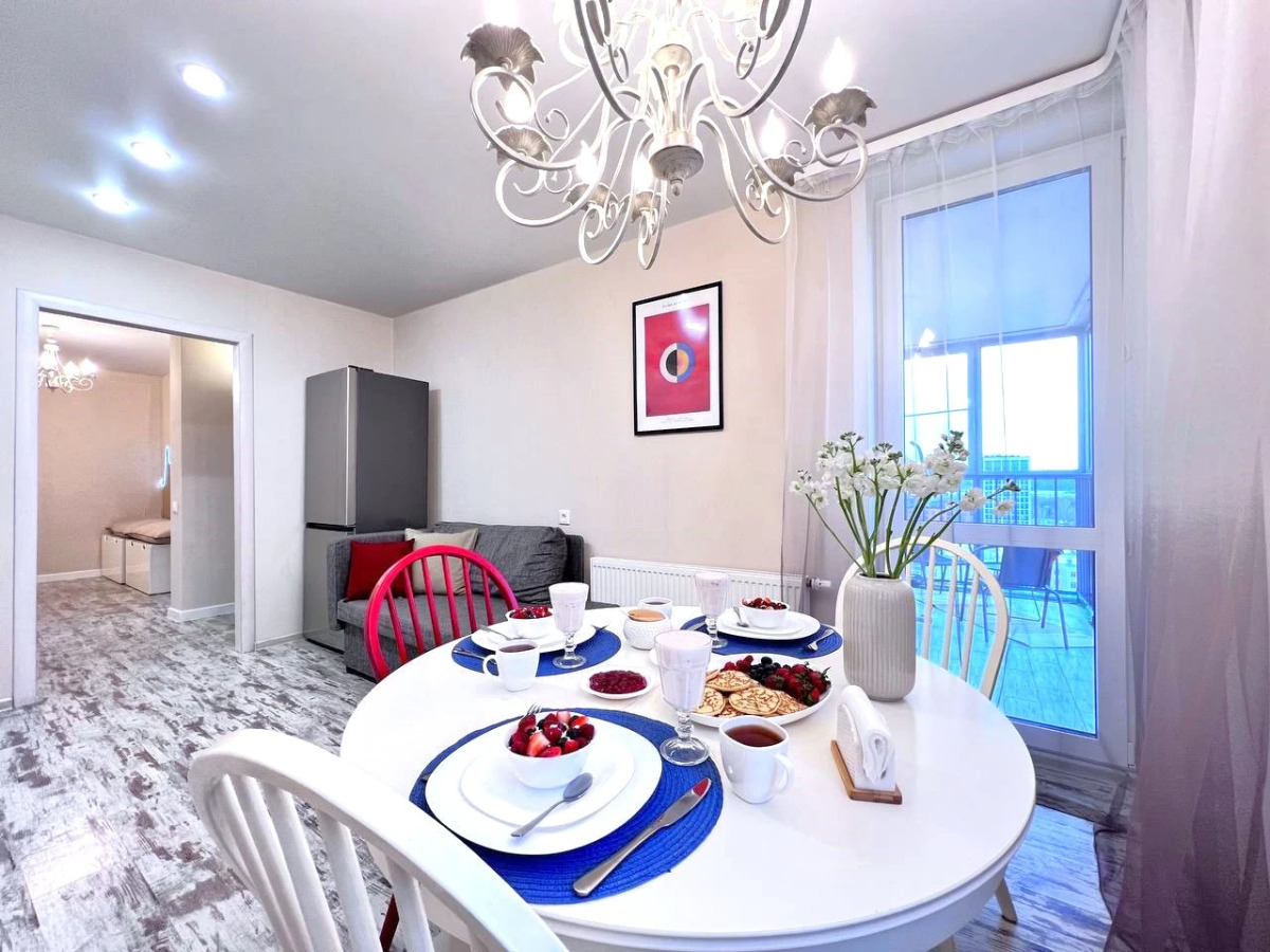 Квартира Семейный уют в лучшем жк на берегу реки