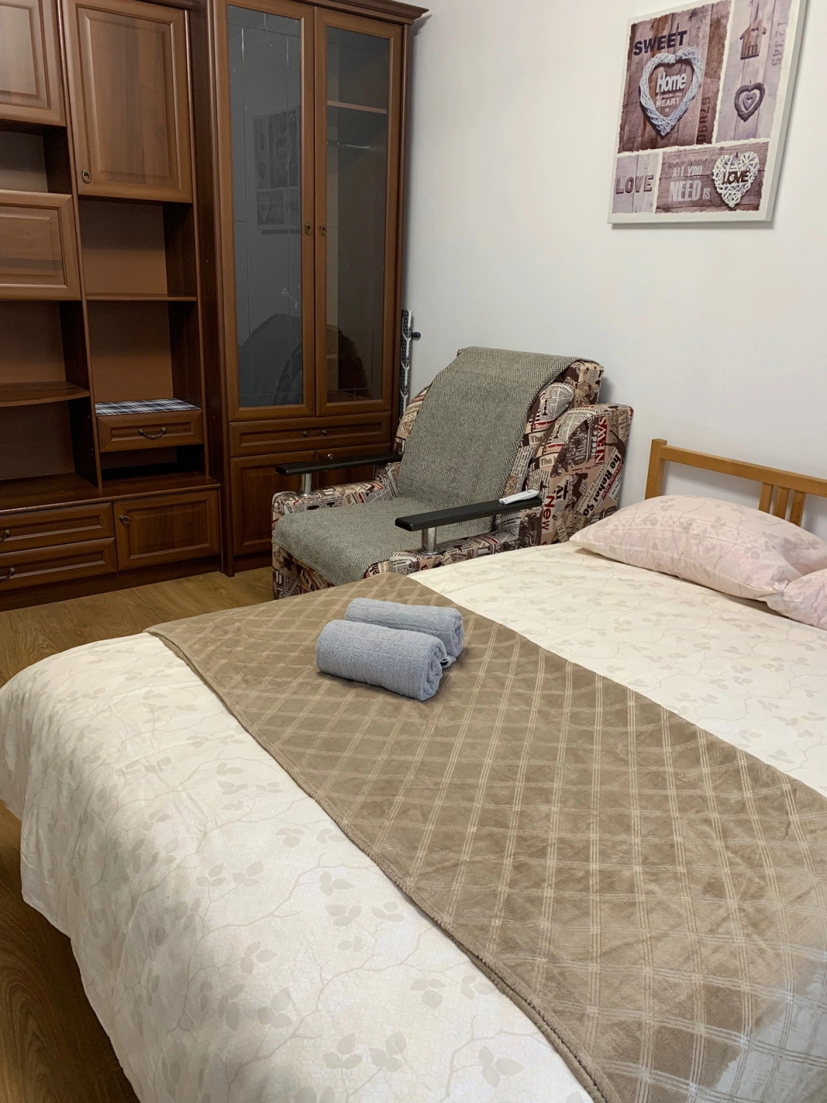 Апартаменты Однокомнатная квартира для троих