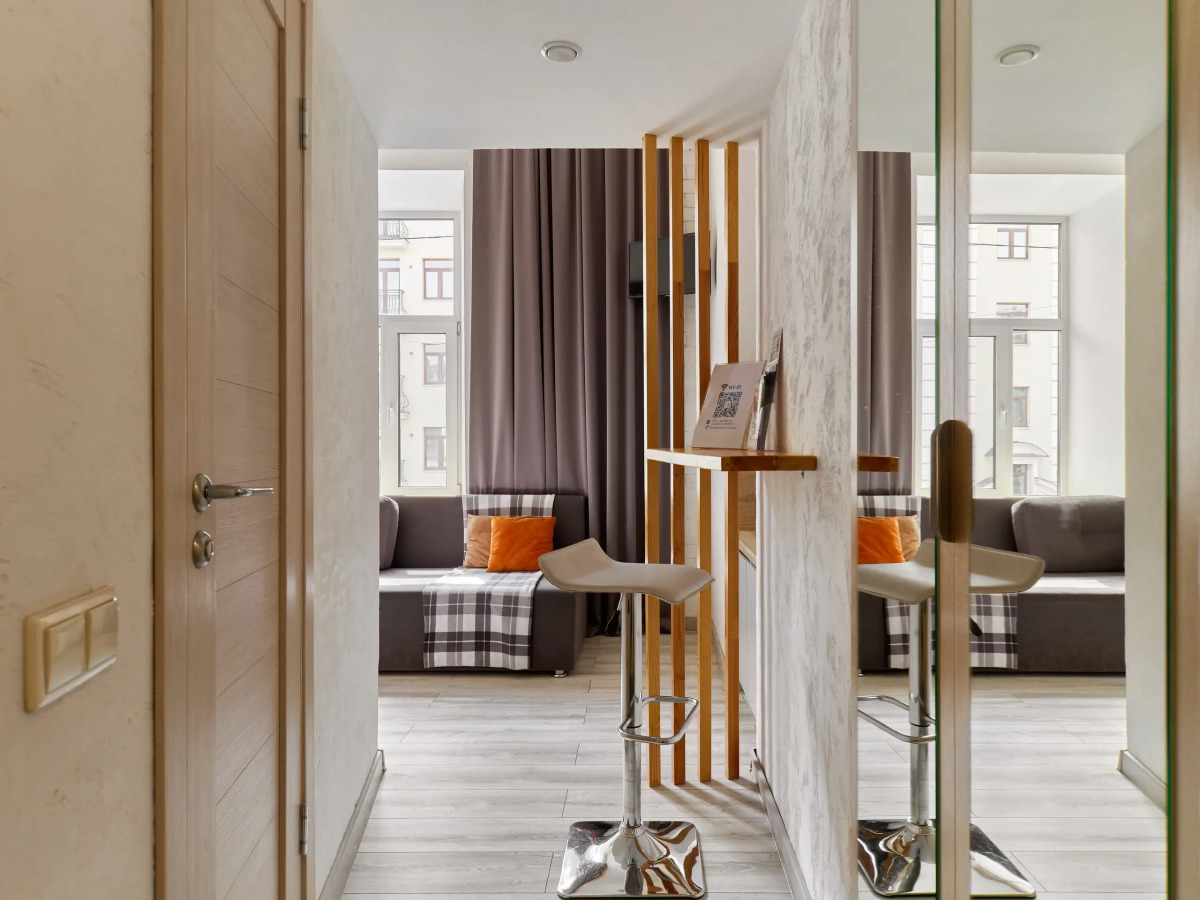 Апартаменты Rush in Aparts  Двухуровневые с Парковкой в Центре Казани