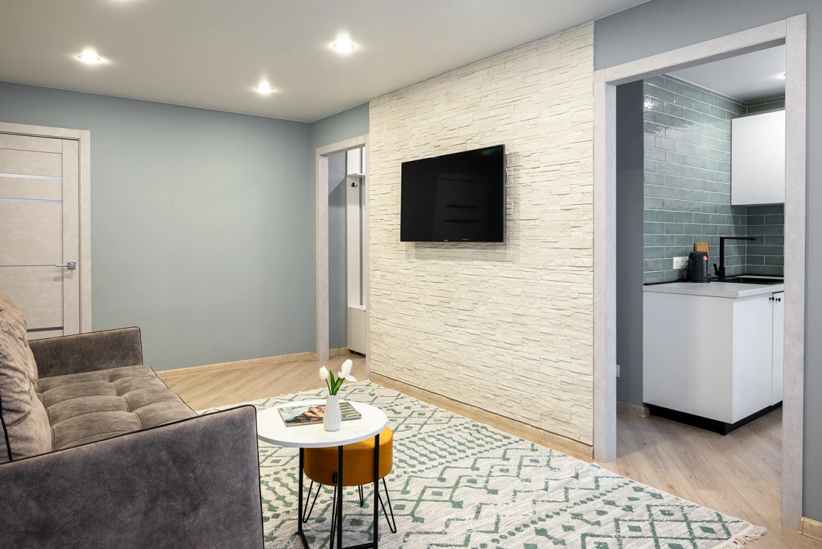 Апартаменты 2комнатная в центре рядом с озером Кабан