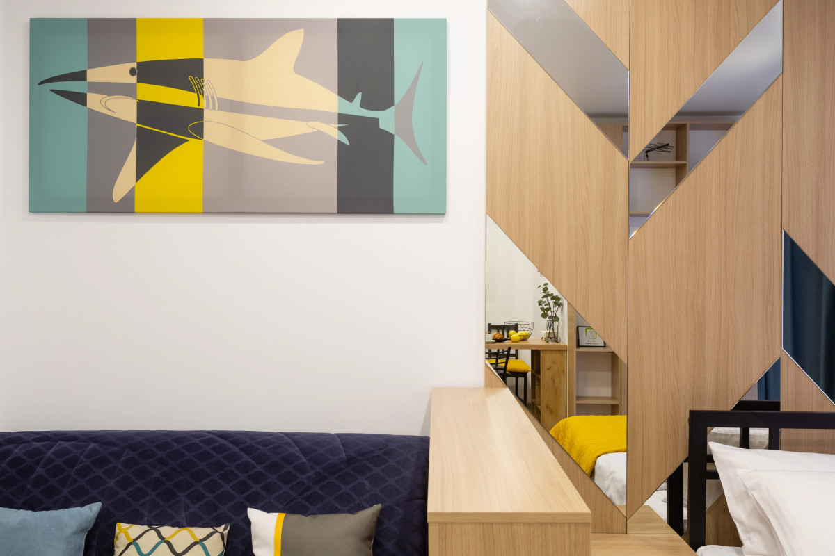 Квартира Студия с Панорамным Остеклением в Элитном ЖК Ocean City Пушкинская 265