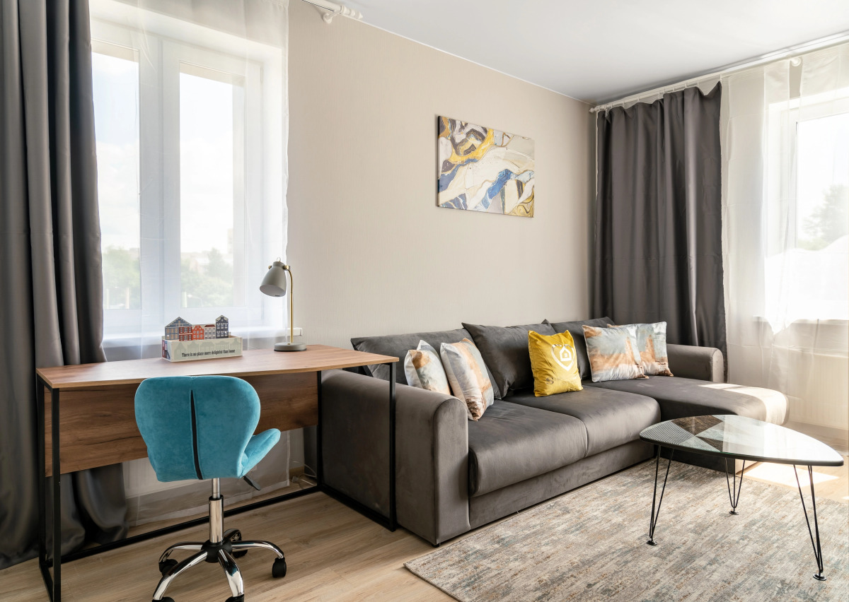 Апартаменты GLOBALSTAY. Новая 3-хкомн квартира с Сауной в доме Бизнес Класса ЖК Терра