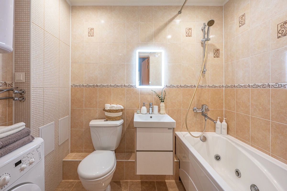 Квартира в это-стиле с потрясающим видом на город и рядом с метро