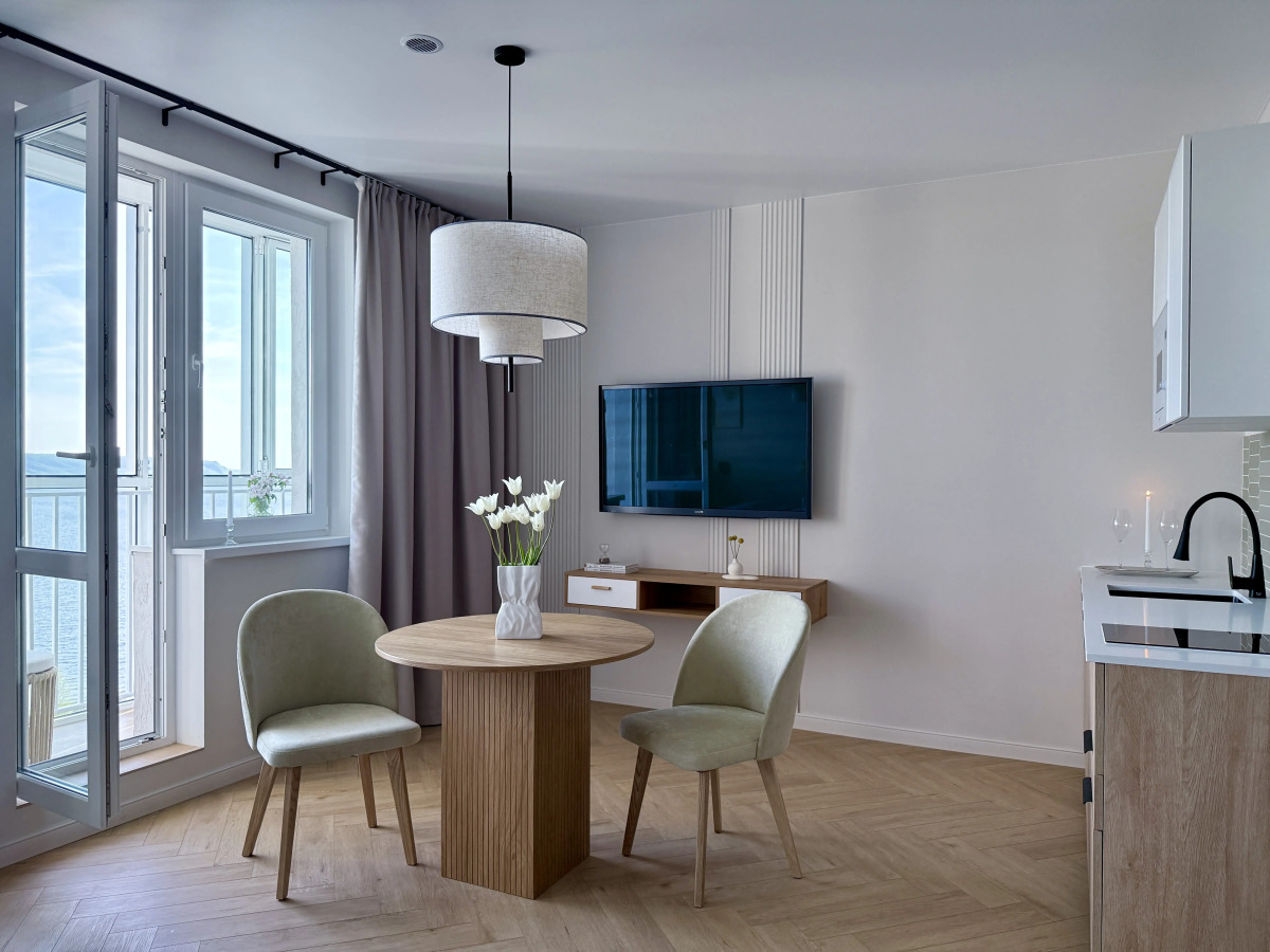 Квартира Студия мечты с панорамным видом на Волгу и горы