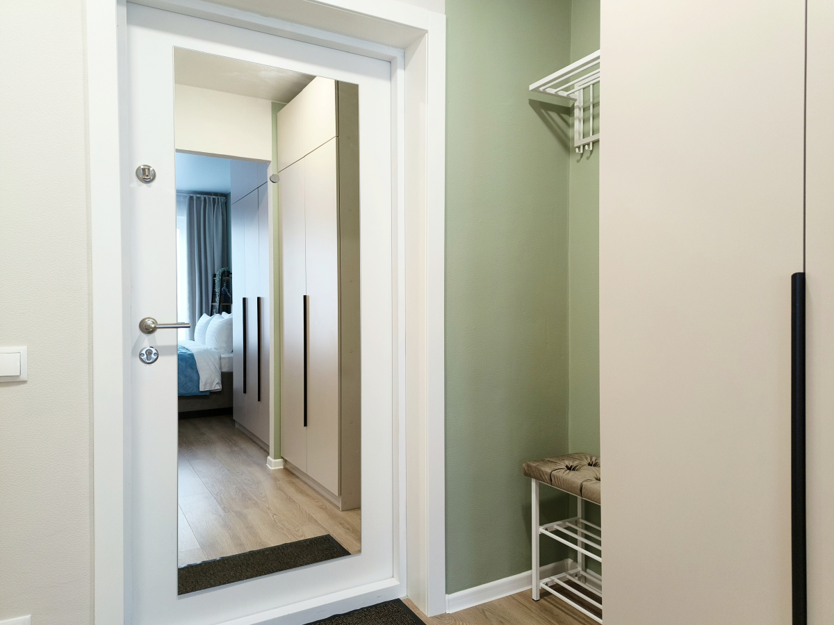 Квартира Студия с красивым видом на город с 24 этажа