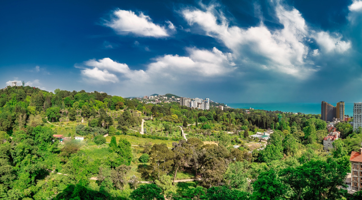Квартира Дизайнерская с Видом на Море и Дендрарий