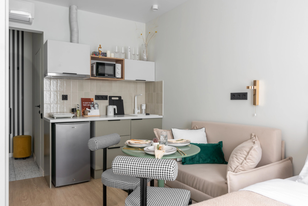 Квартира студия люкс