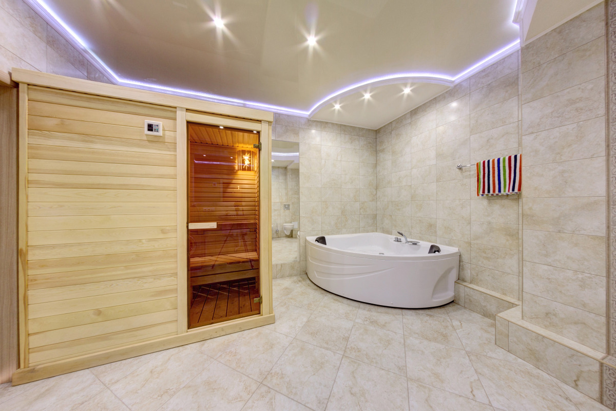 Апартаменты с сауной и джакузи