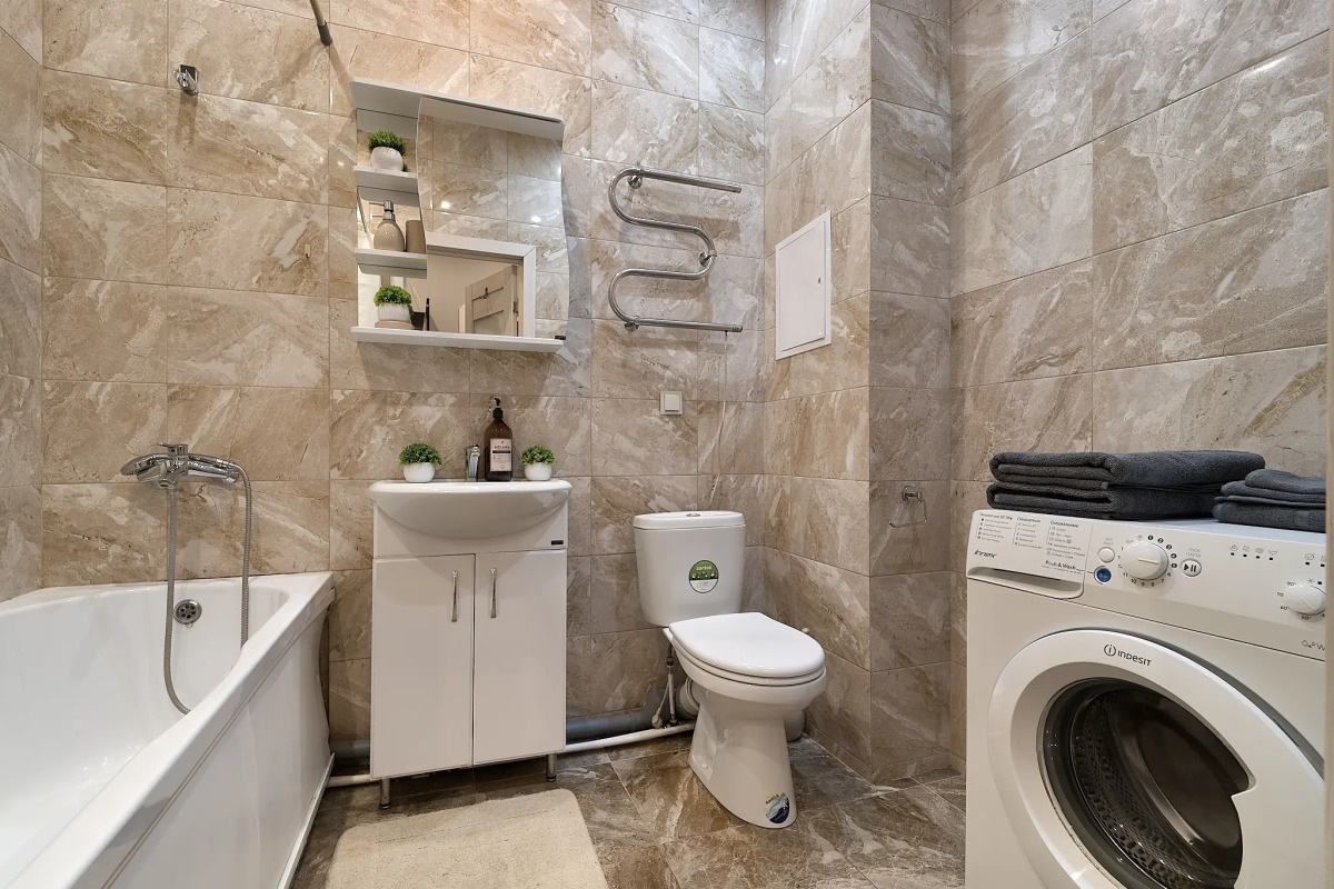 Квартира Просторная и уютная студия