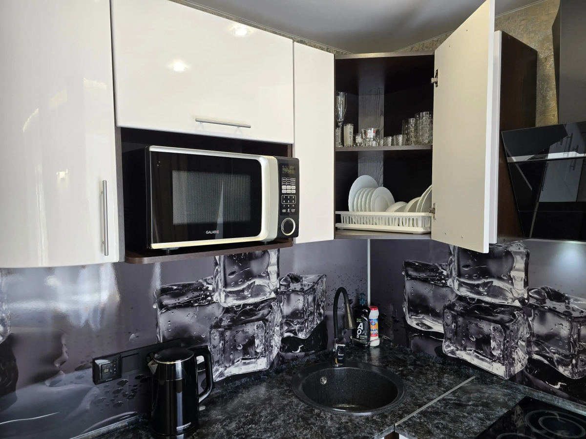 Квартира Красивая Студия в Стиле Hi Tech