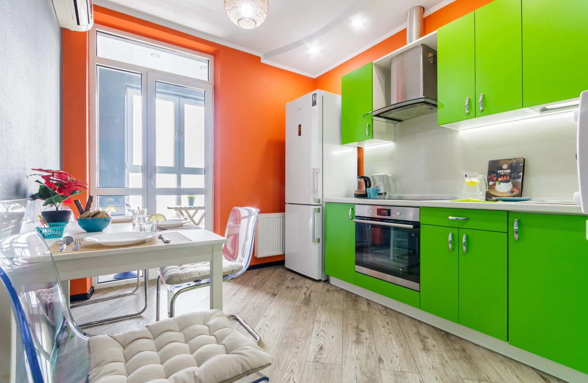 Апартаменты с Лучшим Видом на Краснодар. 24 этаж ЖК Большой Lounge балкон и Smart TV