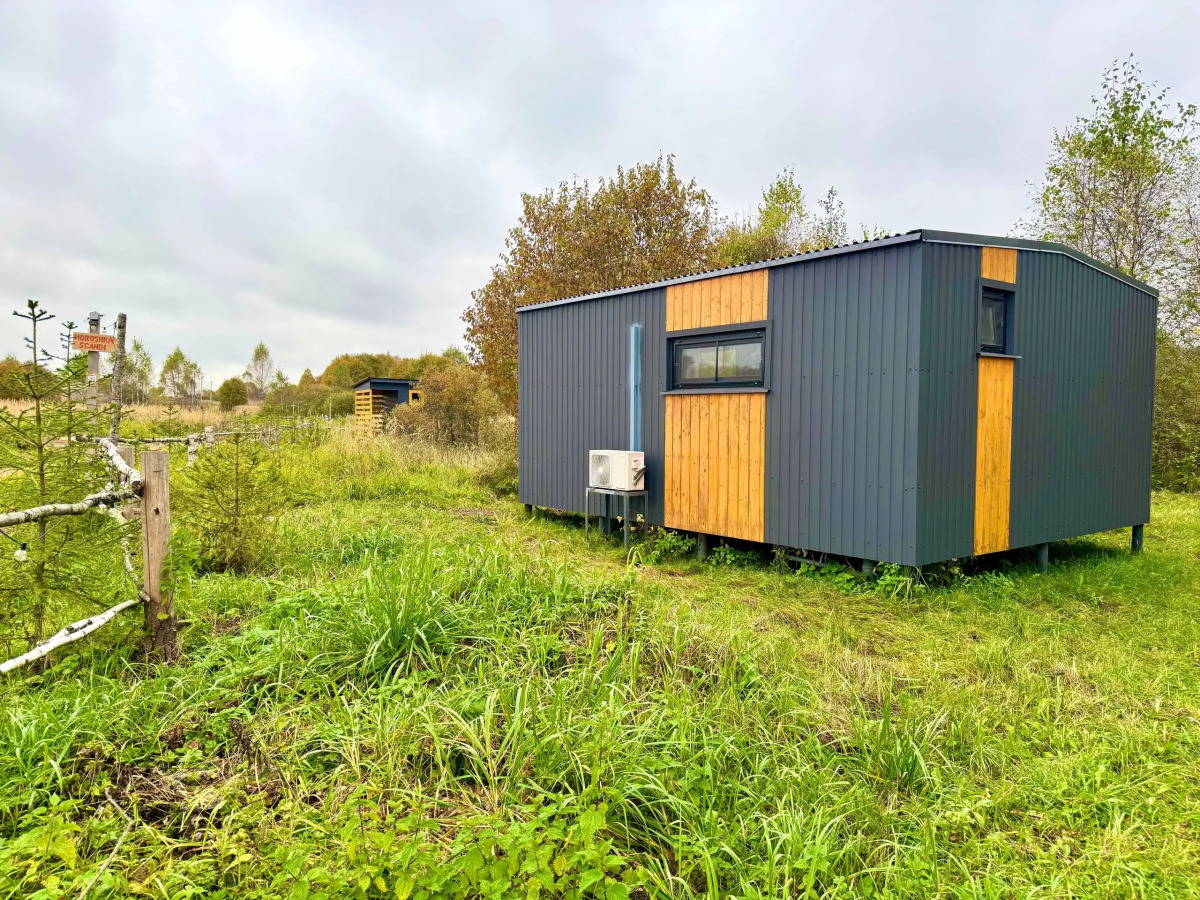 Частный дом Moroshka Scandi - домик для двоих с видом на лес