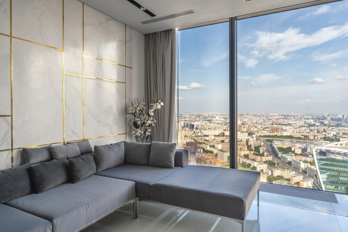 Апартаменты Комфортный апартамент на 73 этаже с гардеробной