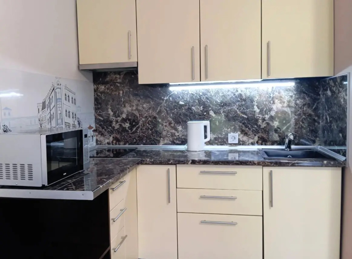 Квартира-студия с панорамным видом на горы