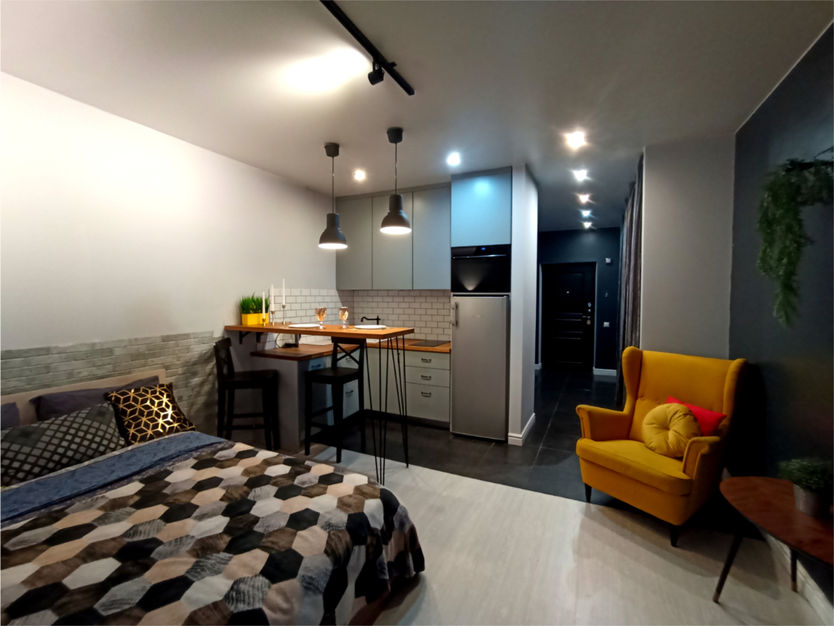 Апартаменты The Loft Уютная Студия у Метро Новокосино