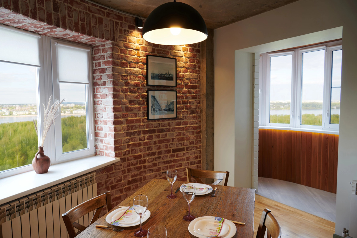 Квартира с Видом на Историческую Часть Костромы и Волгу