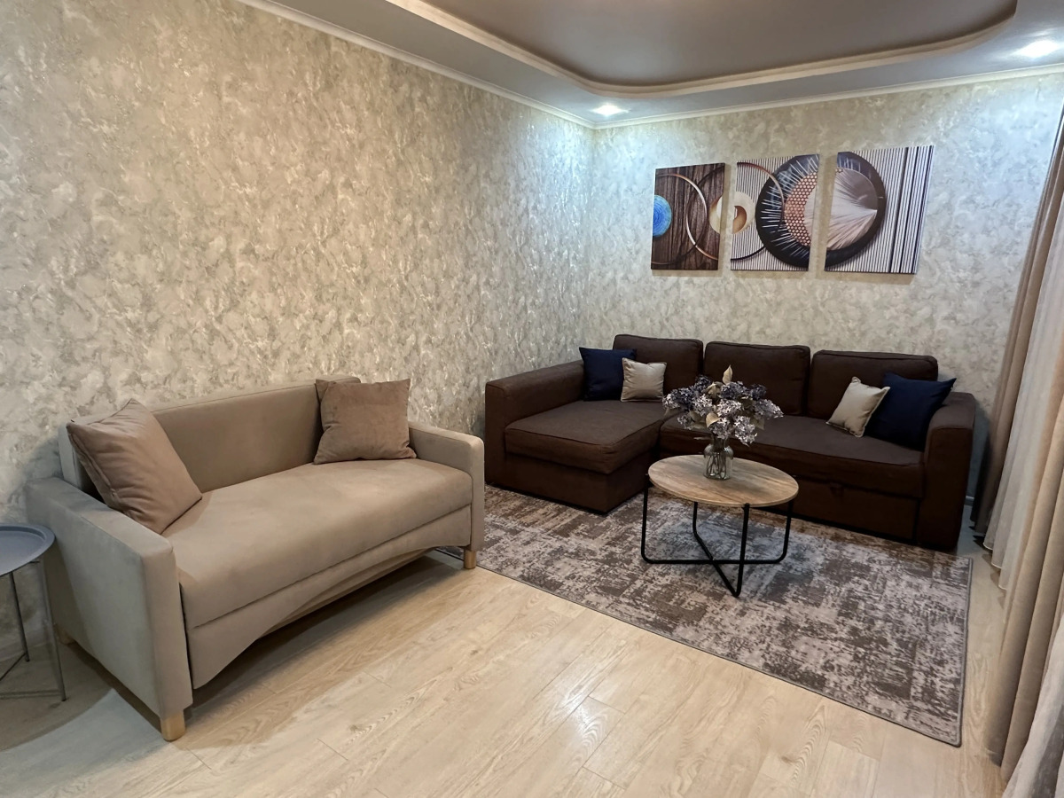 Квартира с видом на город и достопримечательности