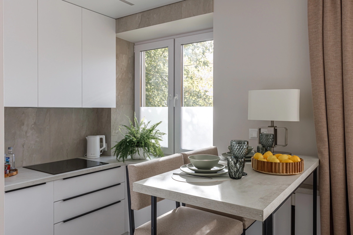 Квартира ЕвроУют Светлая студия возле достопримечательностей