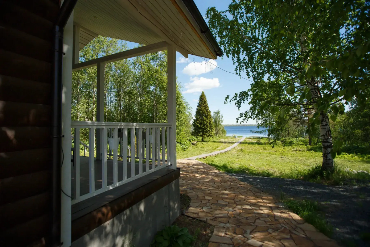 Частный Дом Гостевой Дом в Поселке Нижняя Салма Карелия