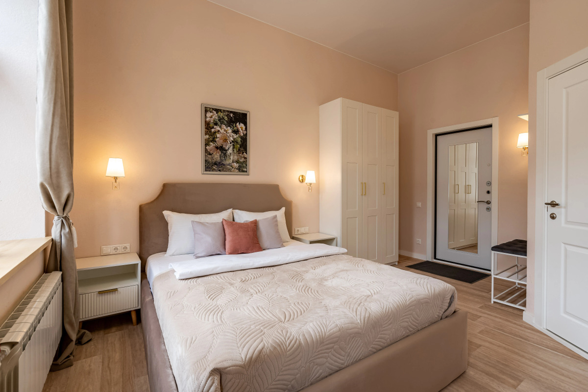 Квартира Rosy Flat рядом с Невским Проспектом