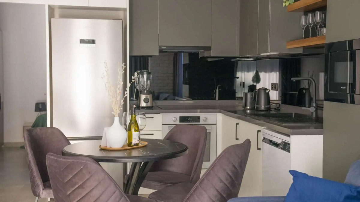 Апартаменты 1+1 Qoople Prive 6 рядом с морем