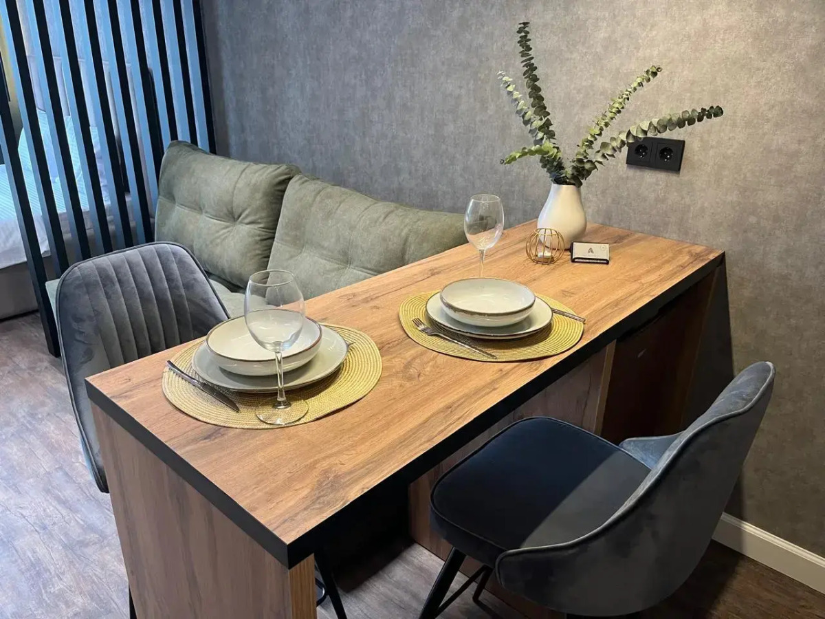 Апартаменты с проектором в комплексе с бассейном