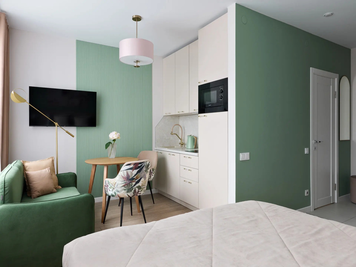 Квартира в новом доме у метро Балтийская