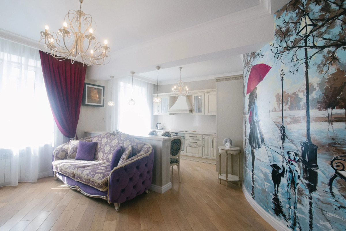 Квартира Большая трехкомнатная квартира с видом на Храм