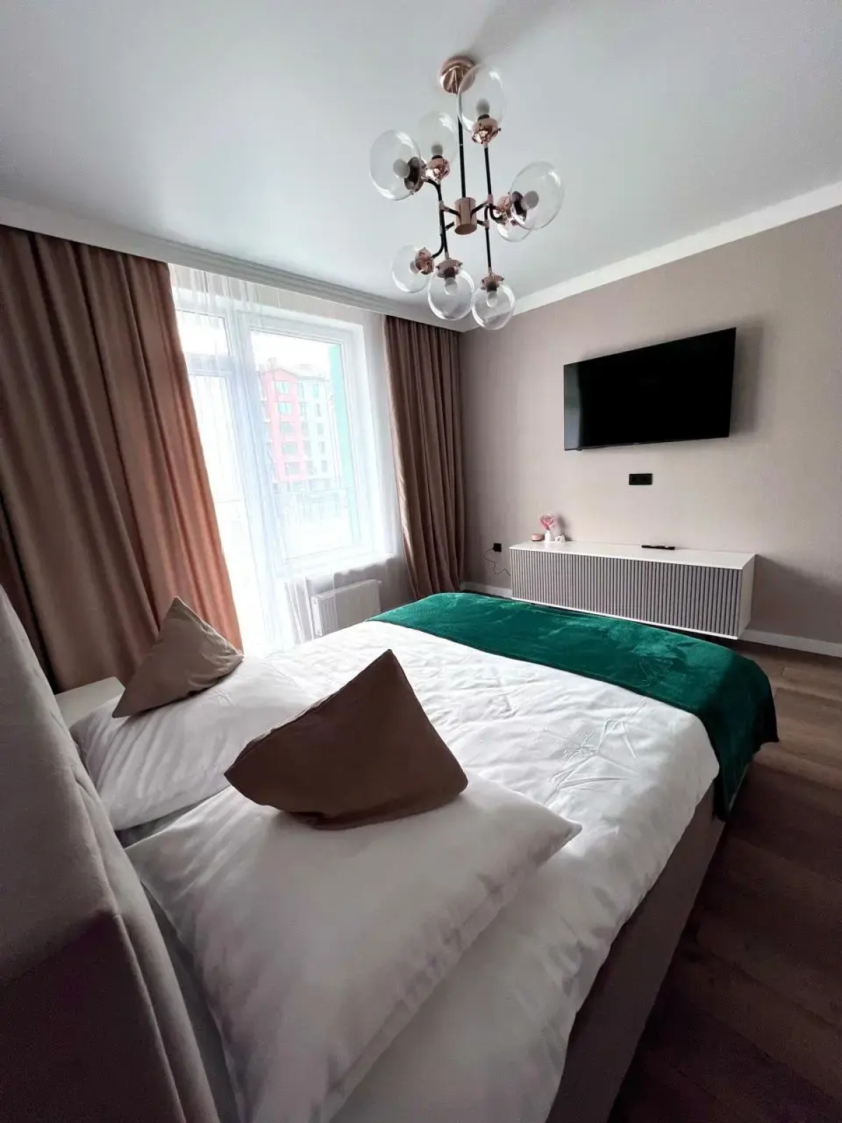 Апартаменты с дизайнерским ремонтом в Иноземцево