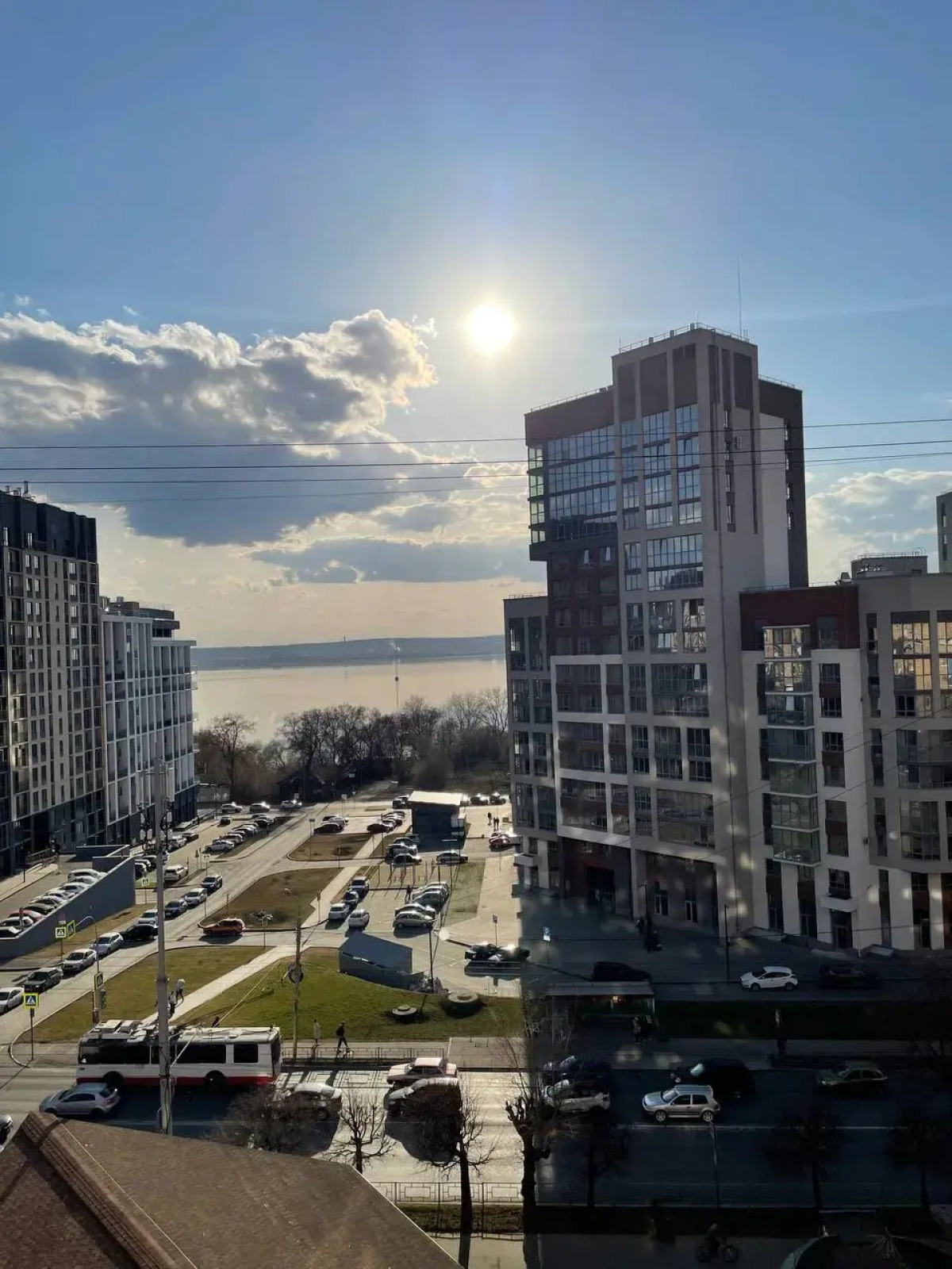 Квартира 3хкомнатная квартира с видом на пруд