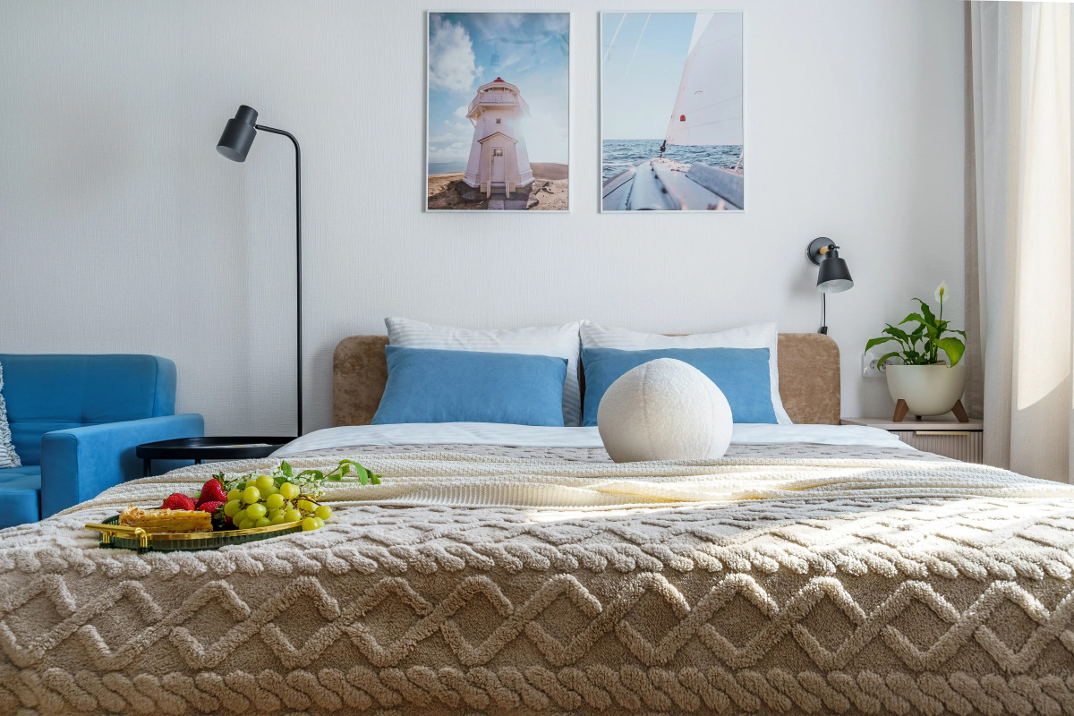 Апартаменты видом на залив