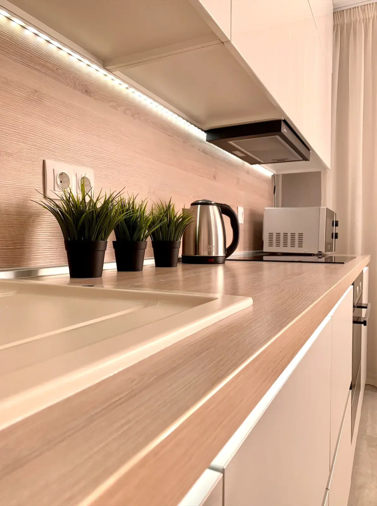 Квартира Aparts Pro Просторная 1-ком в новом ЖК Сокол на 23 этаже