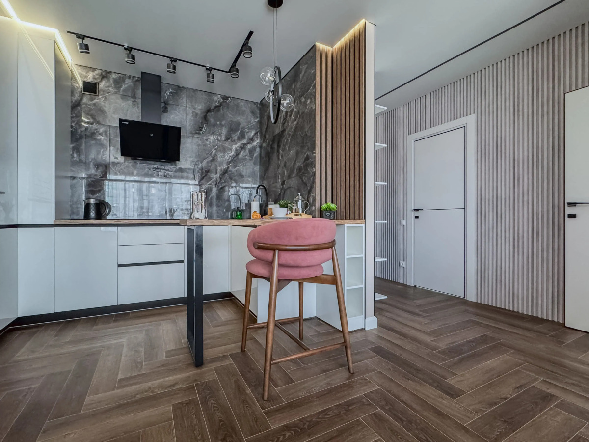 Квартира Green FOX для троих - ремонт, техника и уют