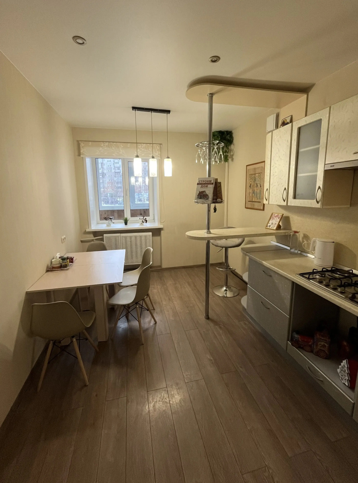 Квартира  3-х комнатная с камином и джакузи