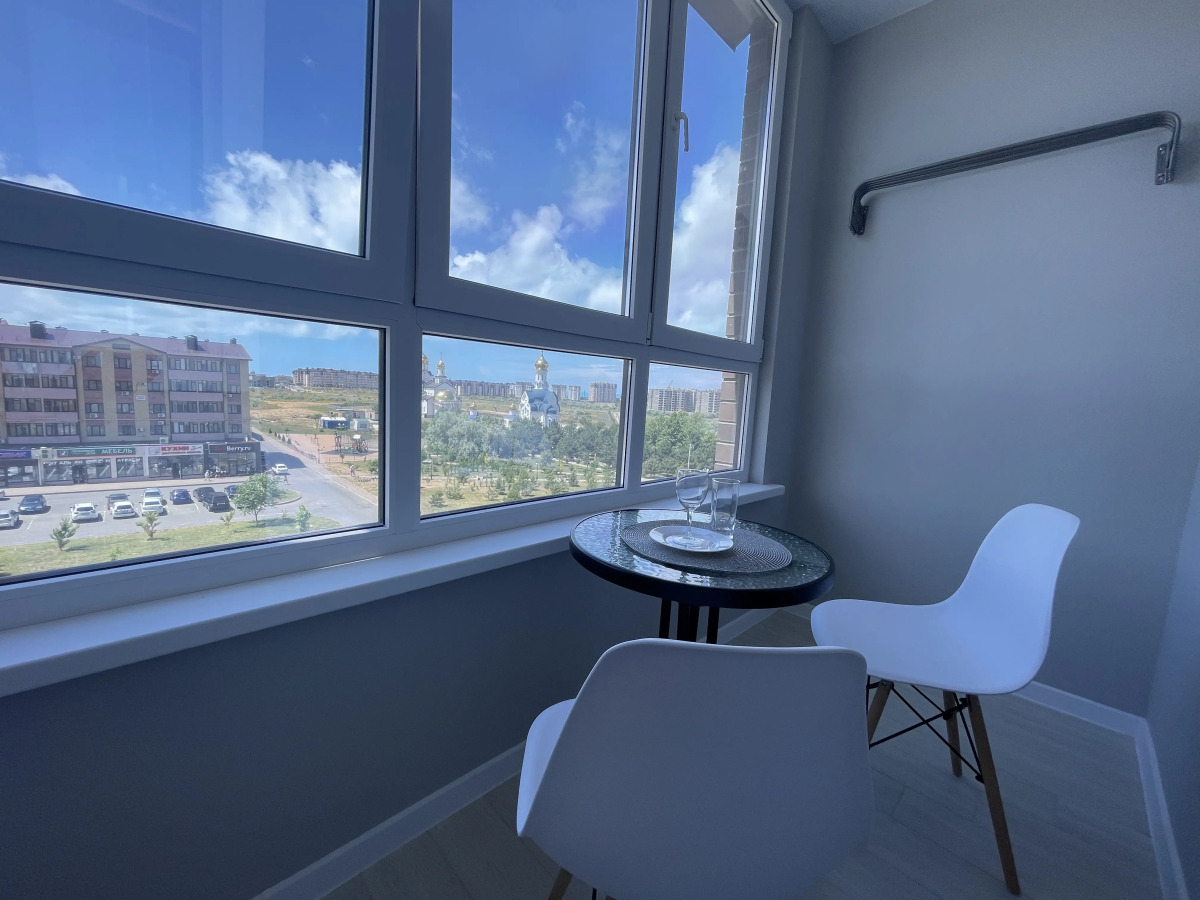 Апартаменты Du Soleil Grey&White с Видом на Море