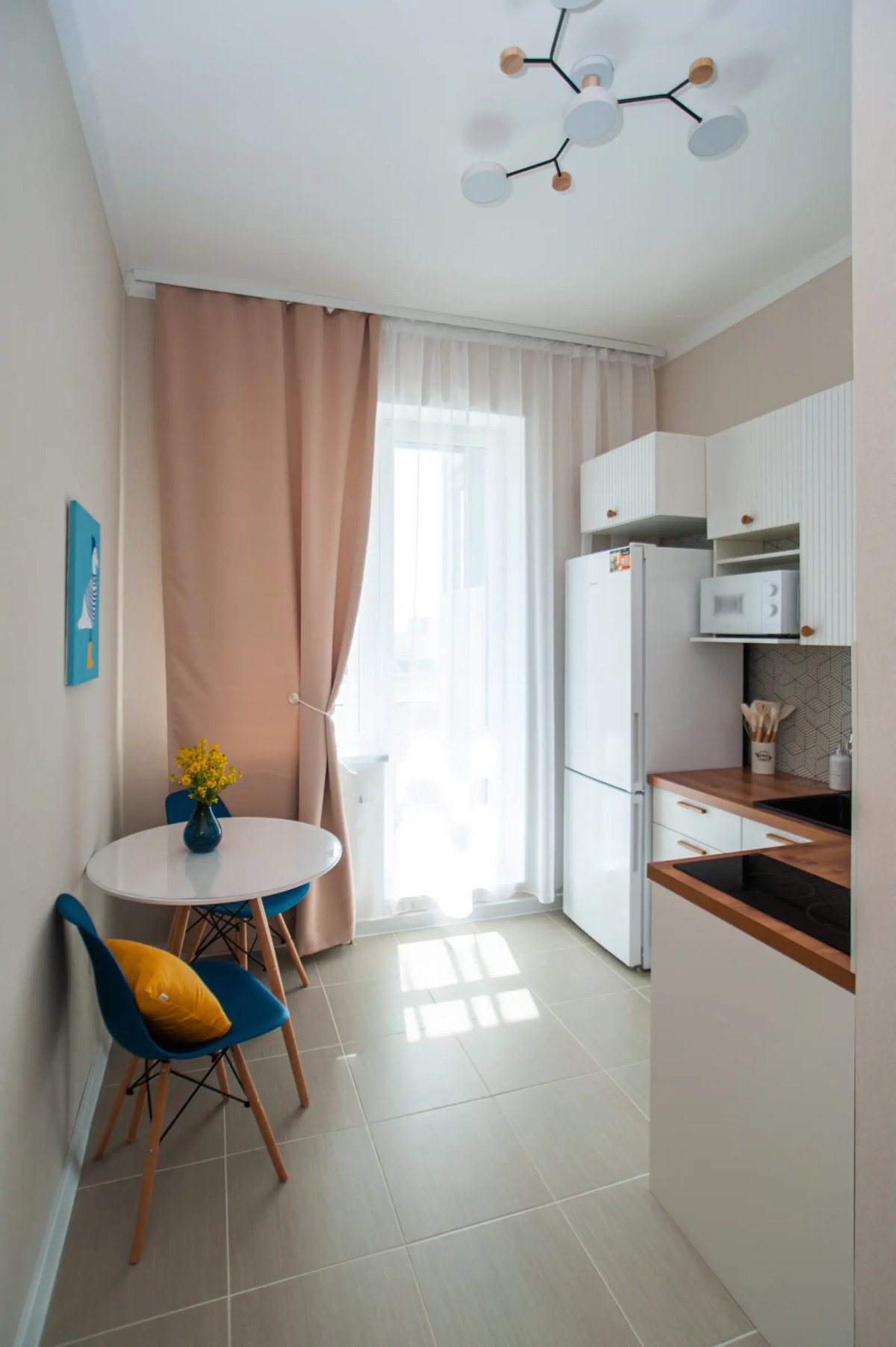 Квартира Современная квартира на 4-х гостей у метро