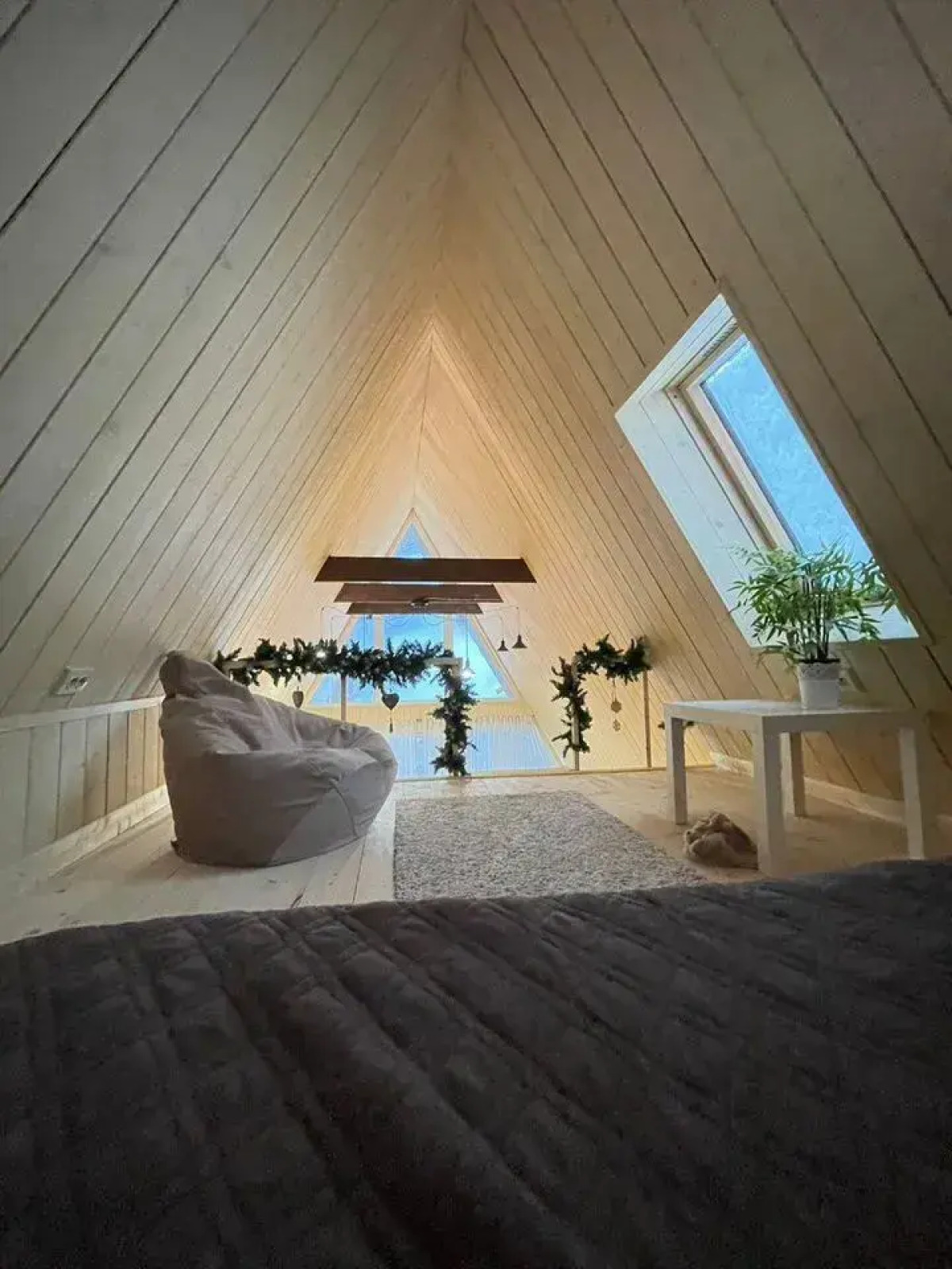 Частный дом Уютный дoм A-frame