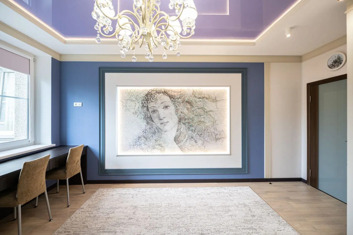 Апартаменты Пять Звёзд Большая с Кондиционерами и камином