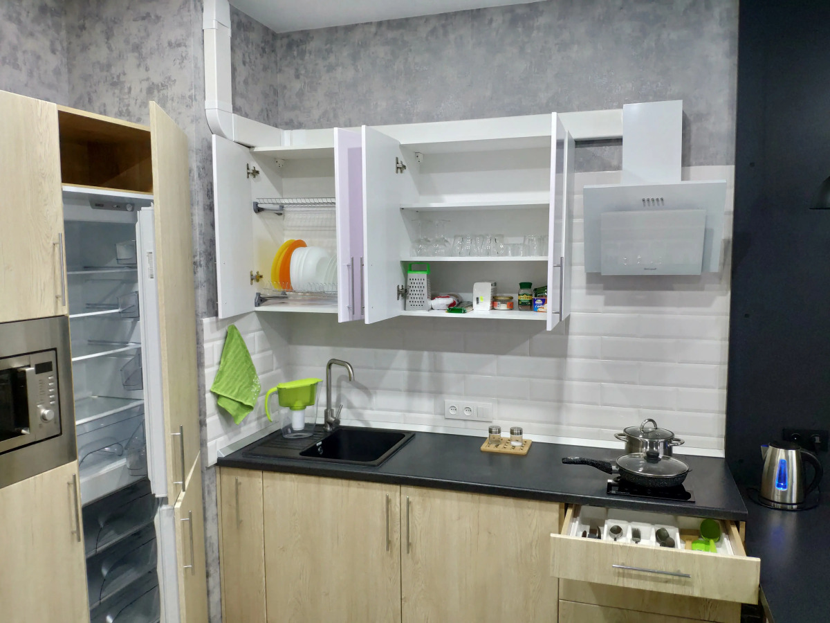 Квартира Просторные стильные апартаменты в центре с супер видом