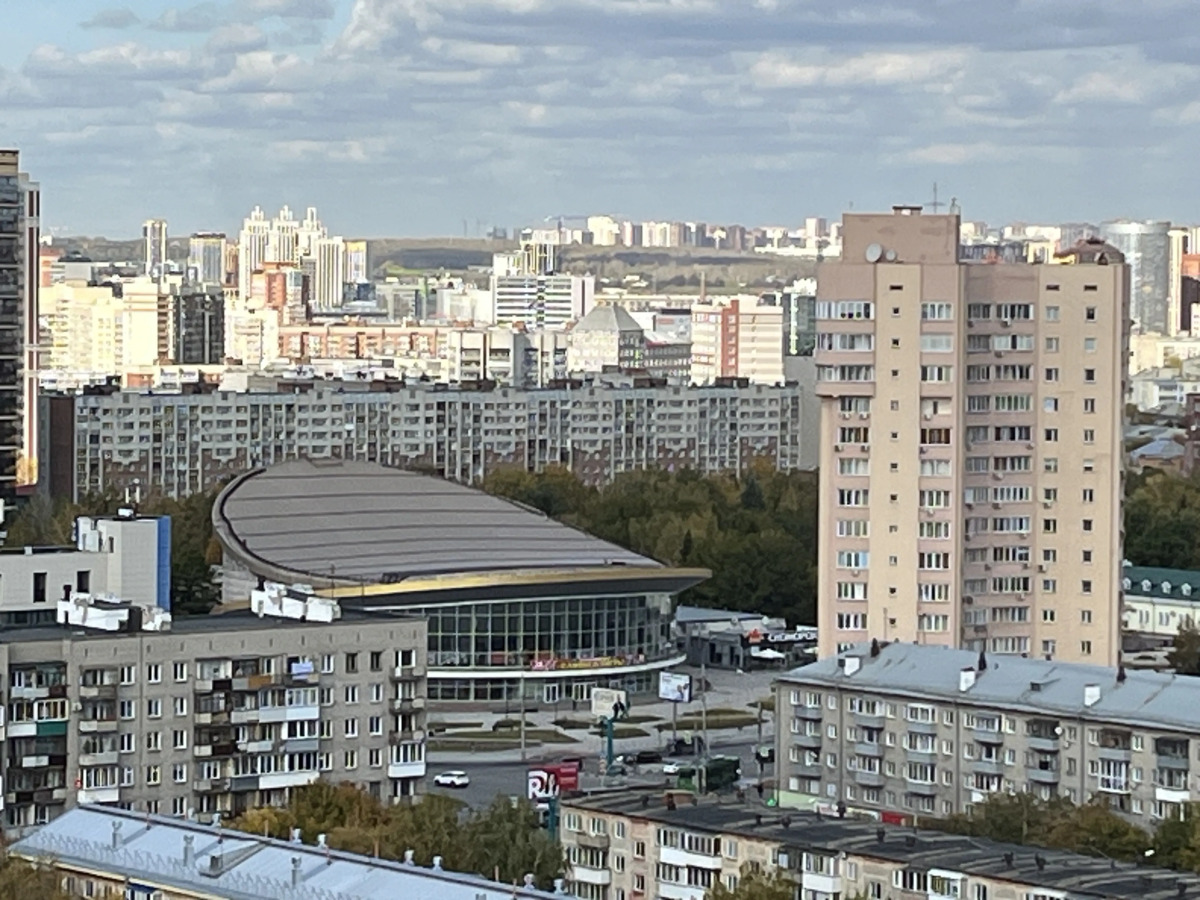 Квартира 1-комнатная на 21 Этаже, с Красивым Видом на Город