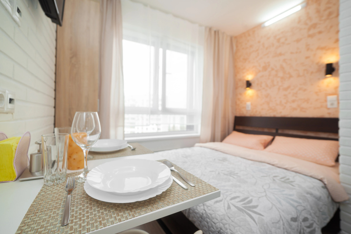 Апартаменты-студия на Цимлянской