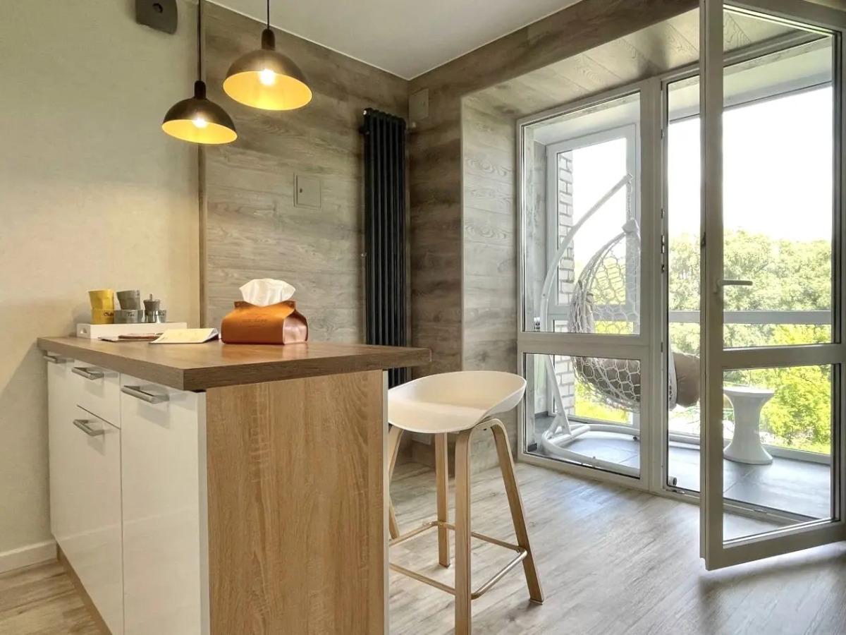 Апартаменты Стильные с Панорамным Видом