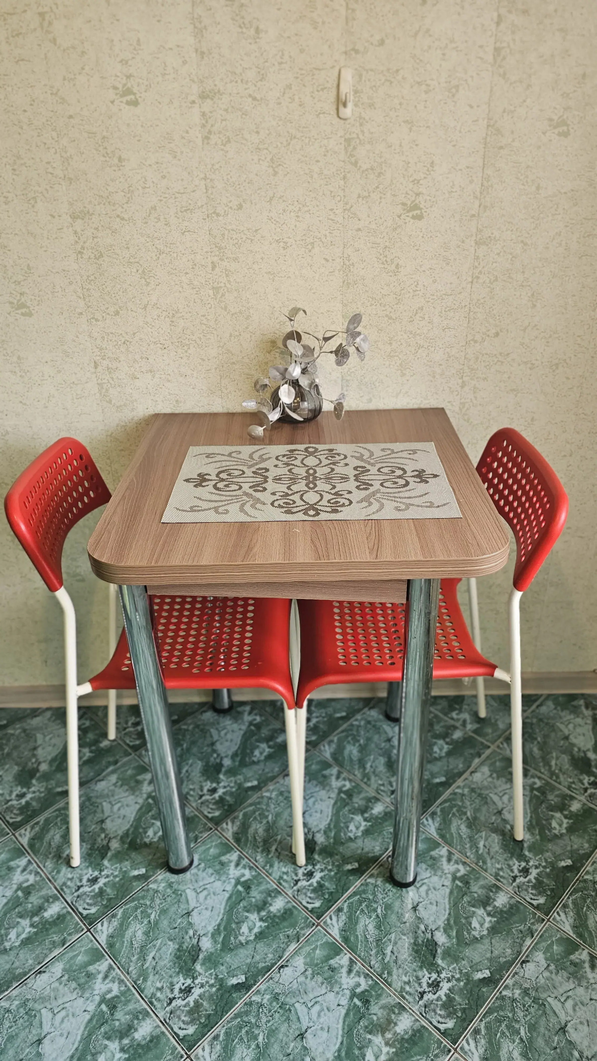 Квартира Просторная двухкомнатная возле пляжа